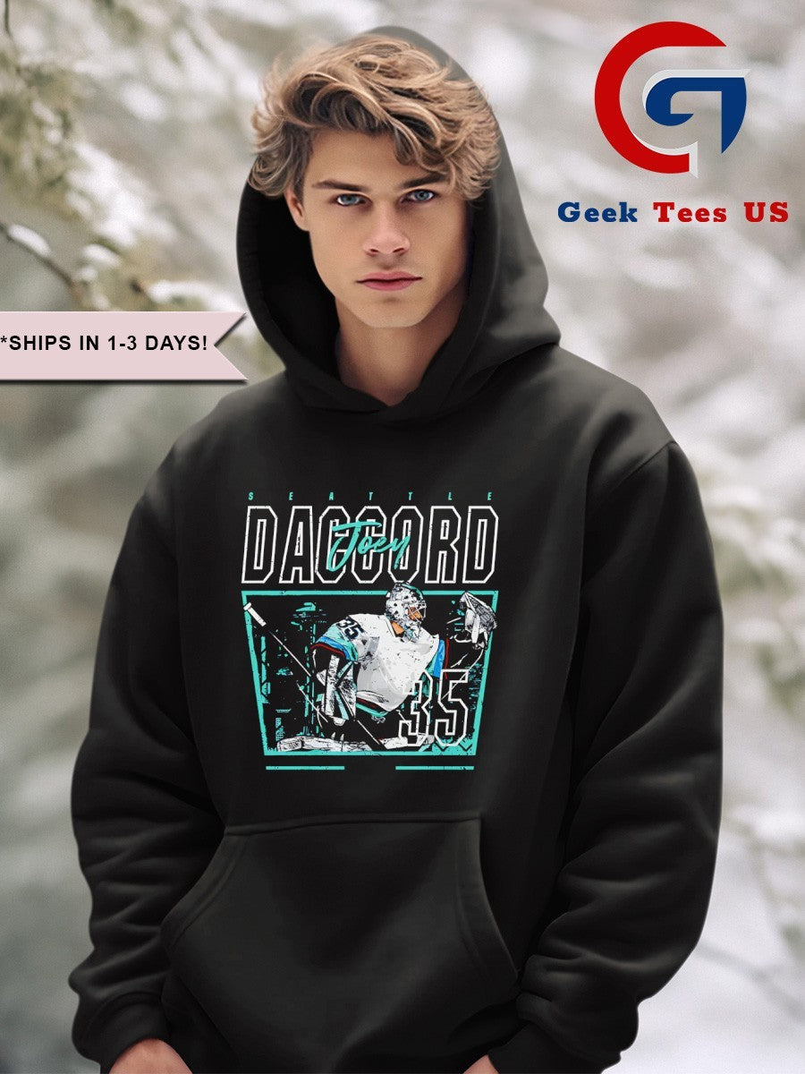 Joey Daccord Seattle Seattle Hockey signature shirt