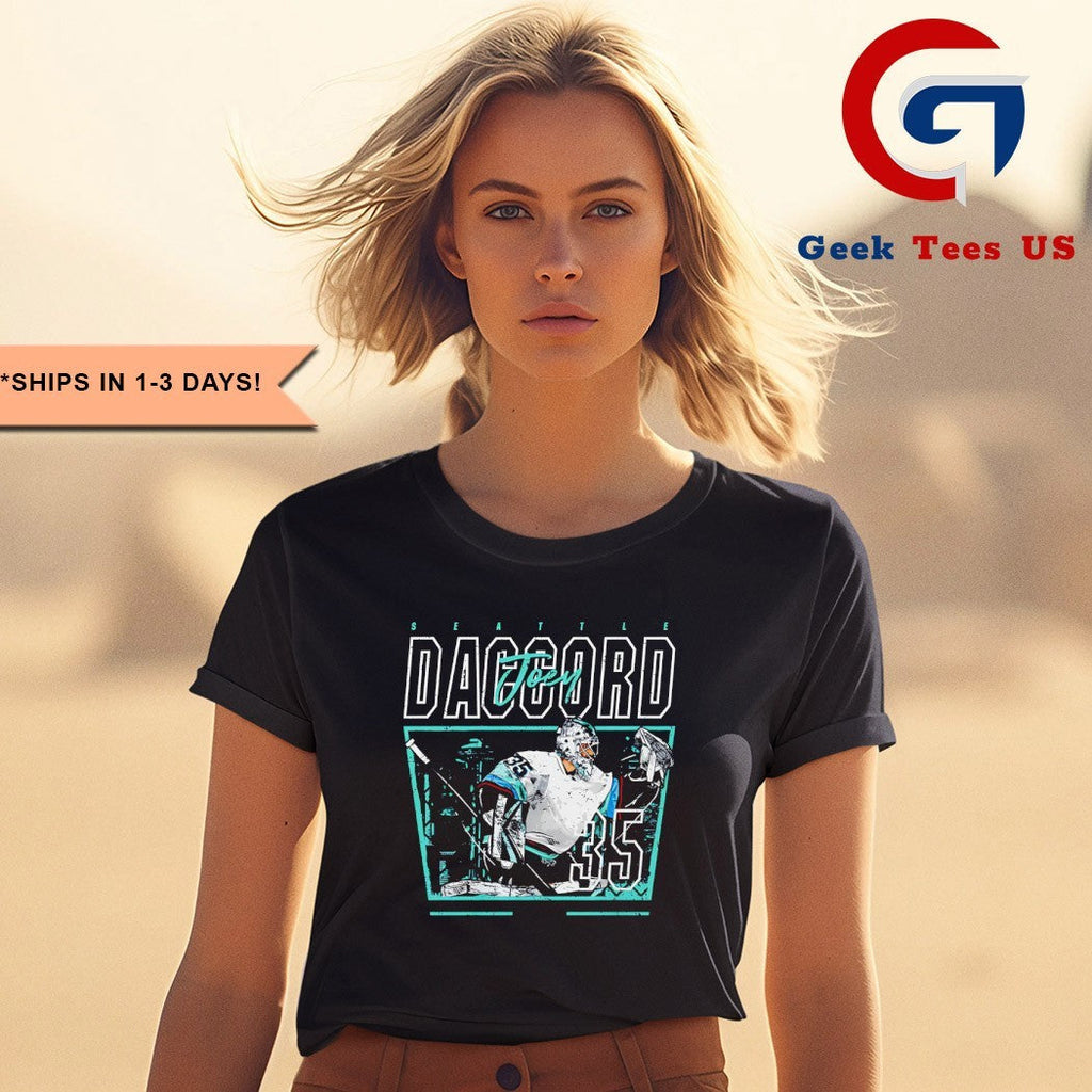 Joey Daccord Seattle Seattle Hockey signature shirt