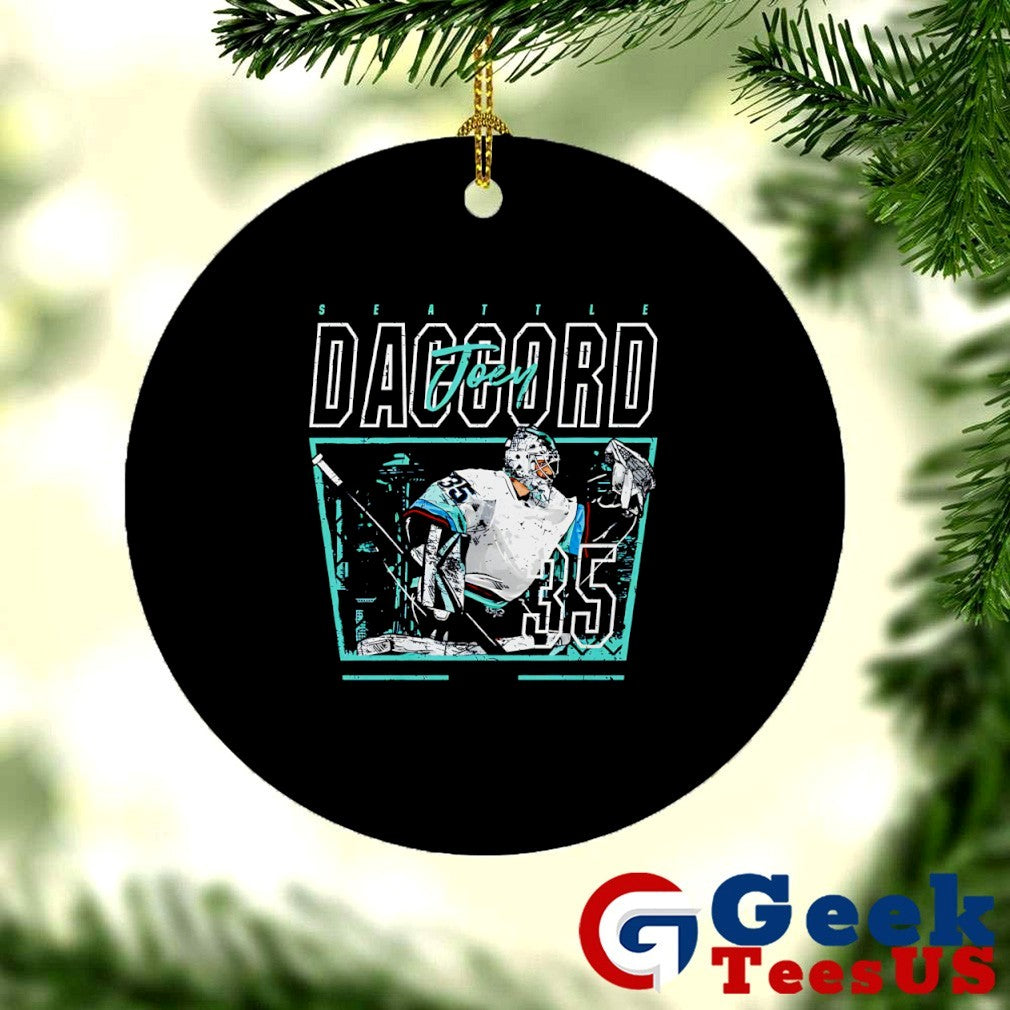 Joey Daccord Seattle Seattle Hockey signature shirt
