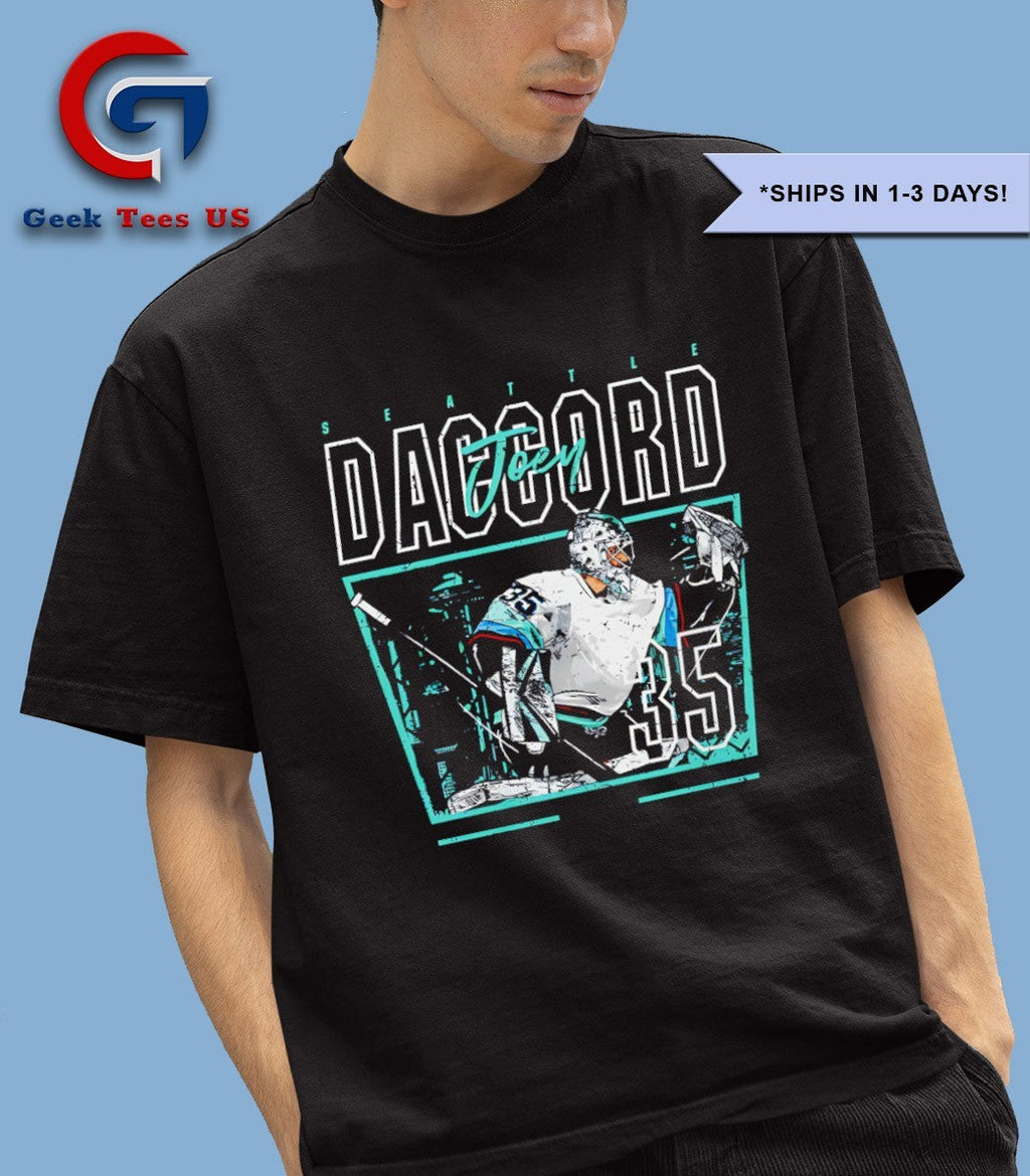 Joey Daccord Seattle Seattle Hockey signature shirt