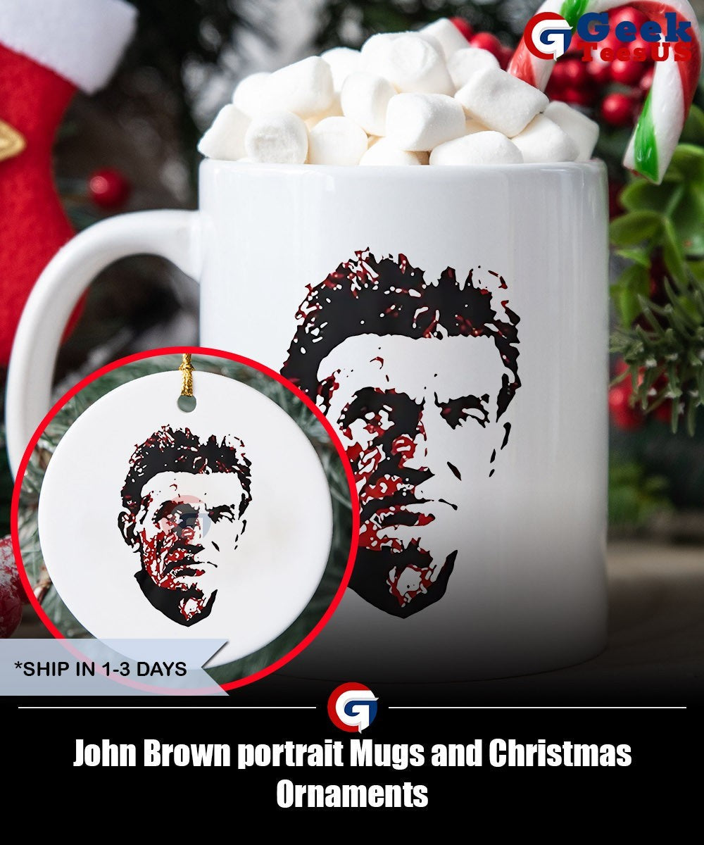 John Brown portrait shirt