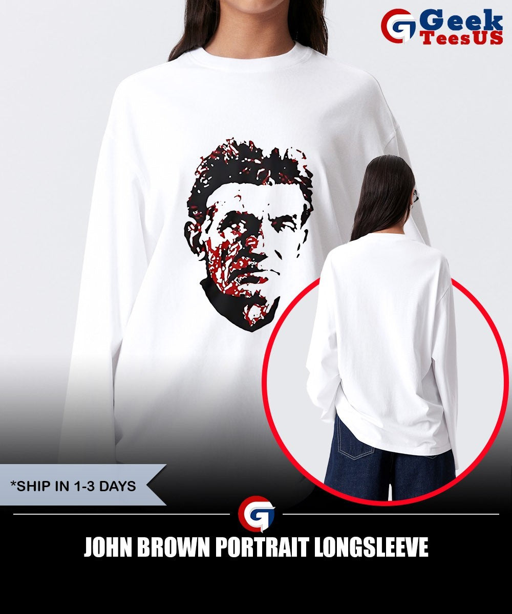 John Brown portrait shirt
