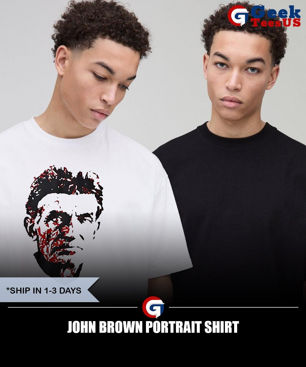 John Brown portrait shirt