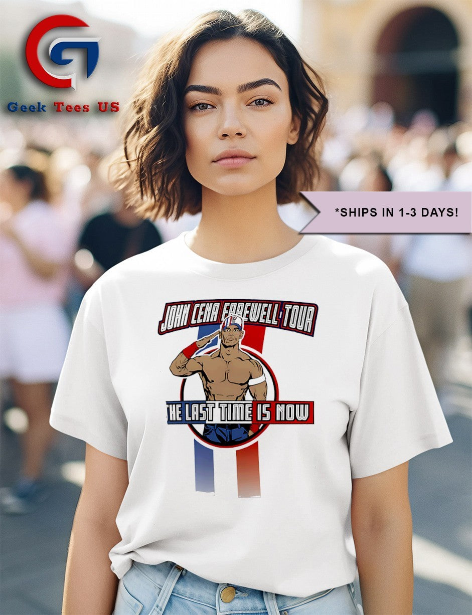 John Cena Farewell Tour 2025 Lyon shirt