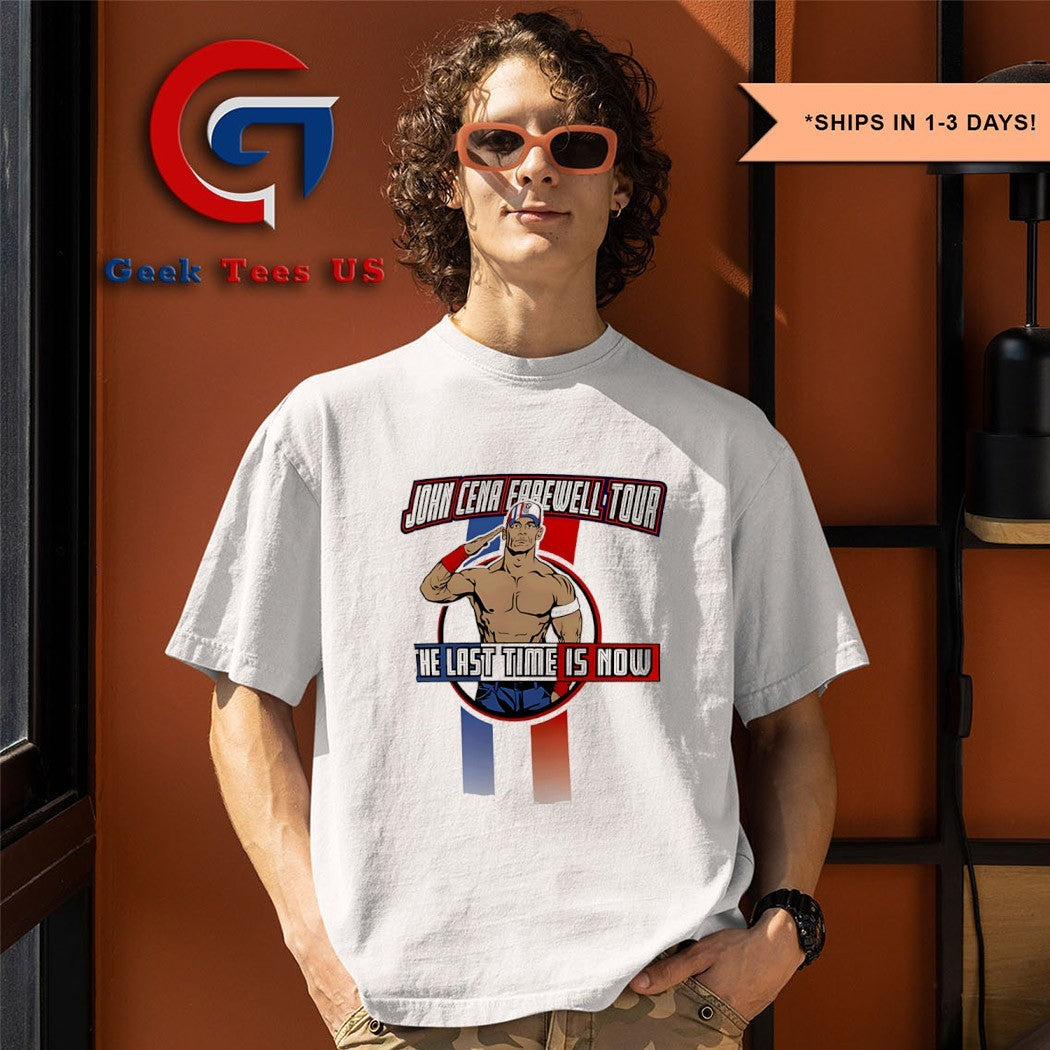 John Cena Farewell Tour 2025 Lyon shirt