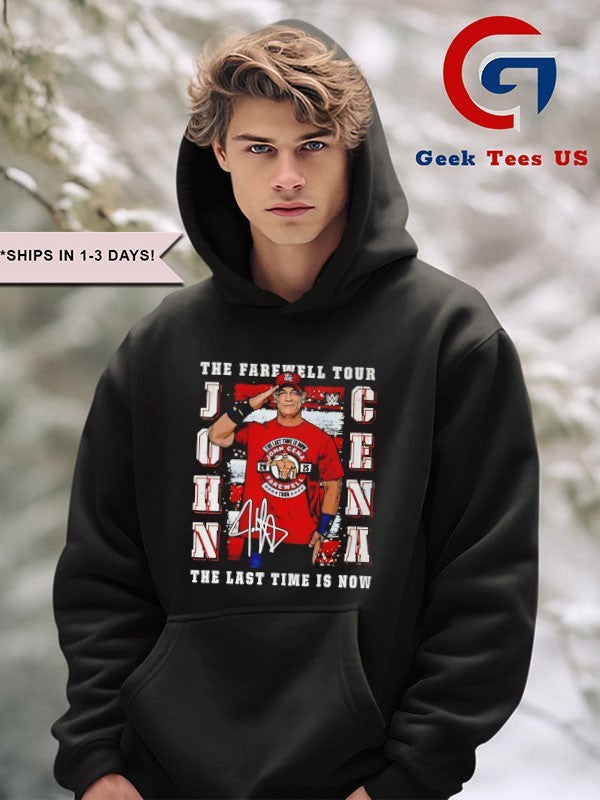 John Cena Farewell Tour 2025 The Last Time Is Now 2025 signature shirt