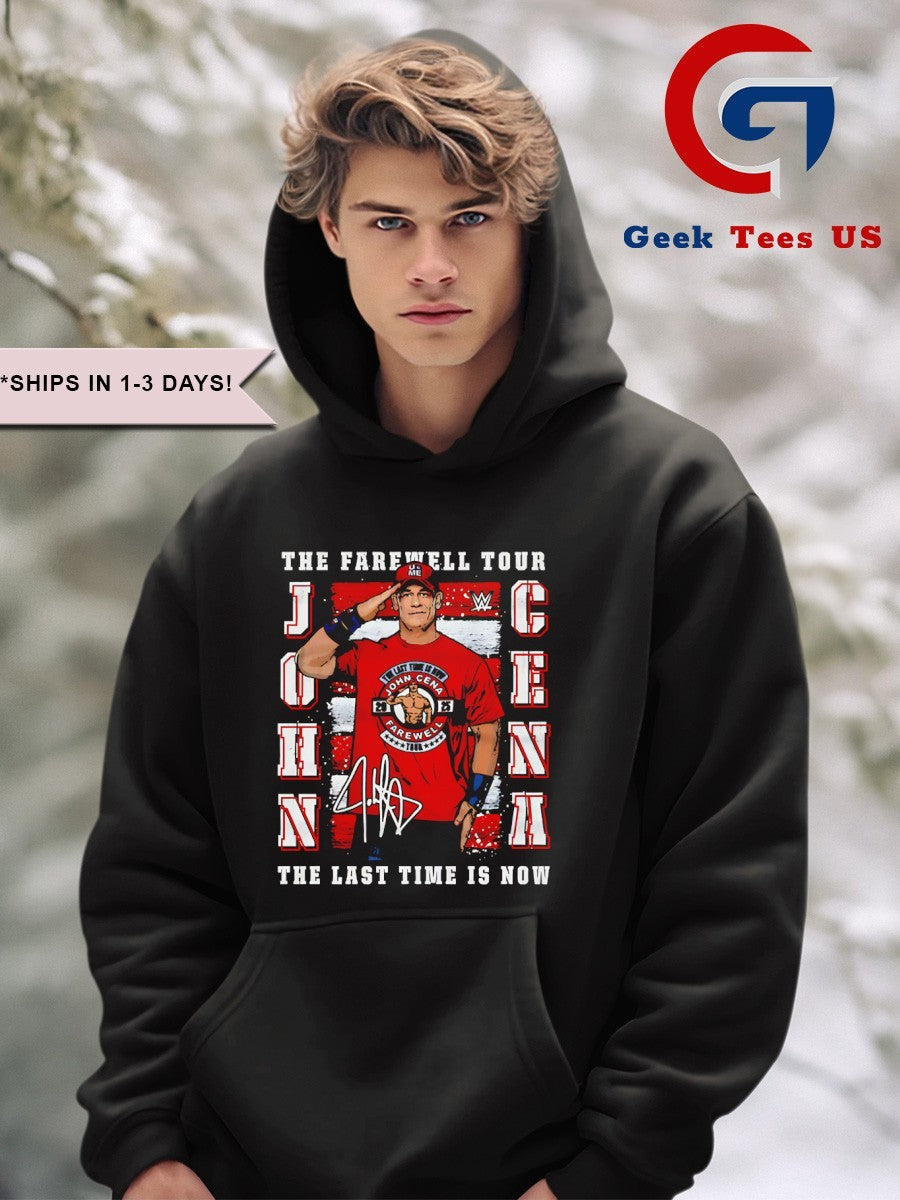 John Cena Farewell Tour 2025 the Last Time is Now signature shirt