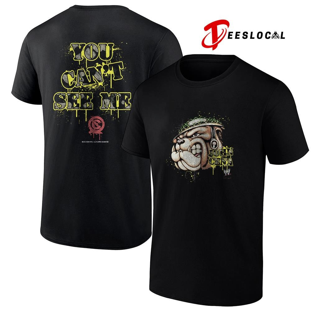 John Cena you can’t see me bulldog boxy vintage shirt