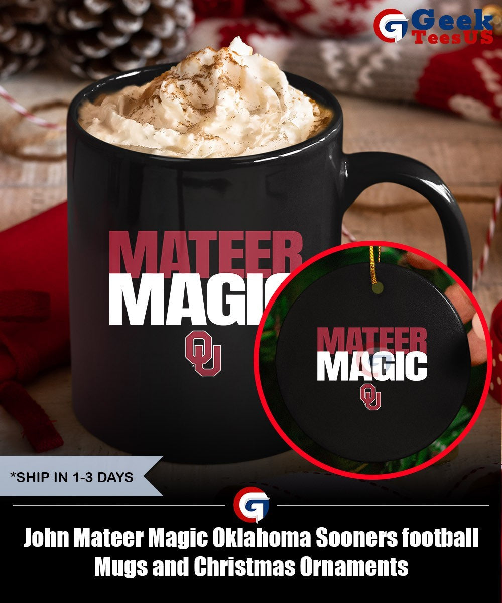 John Mateer Magic Oklahoma Sooners football shirt