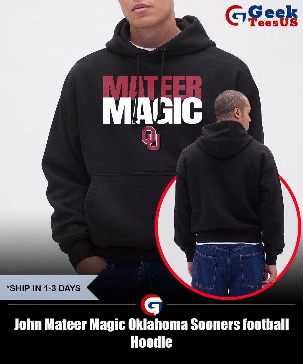 John Mateer Magic Oklahoma Sooners football shirt