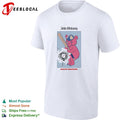 John Mulaney Mister Whatever bear swinging baseball bat and hitting ball shirt