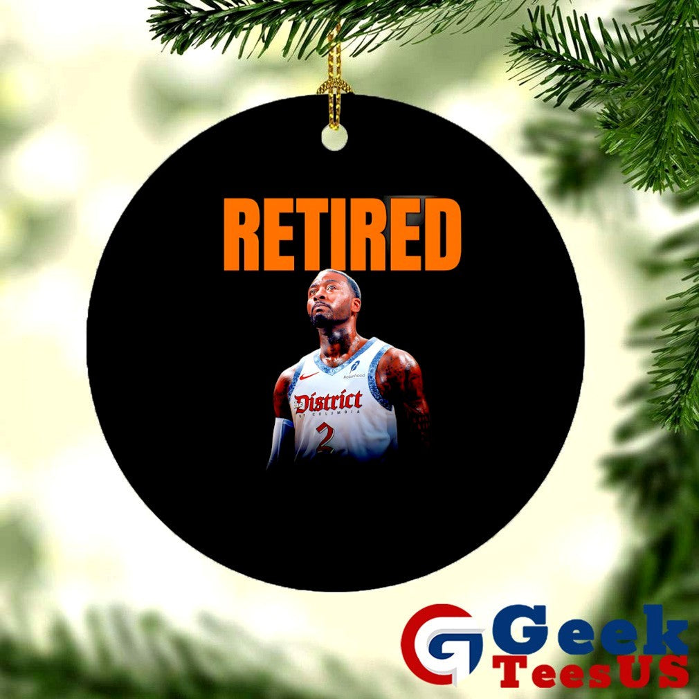 John Wall Retired Washington Wizards basketball shirt