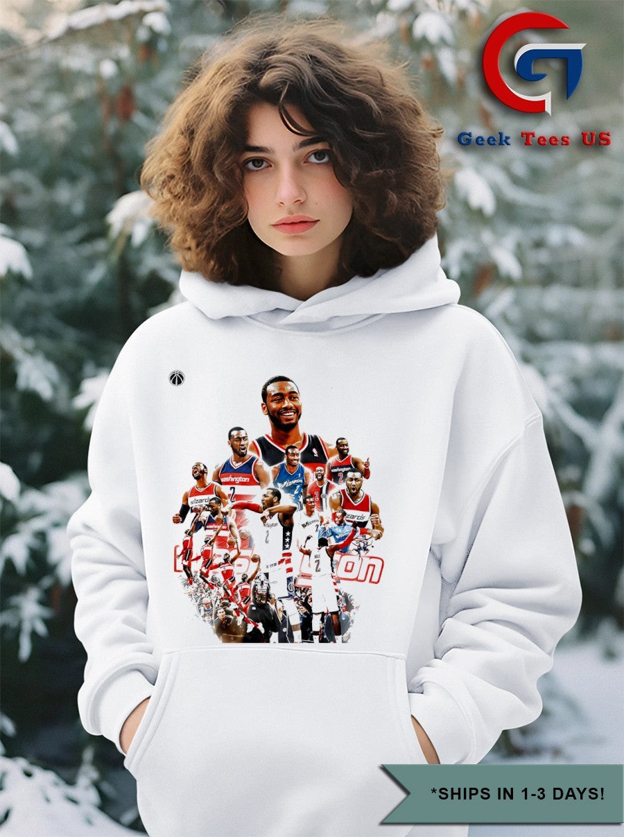 John Wall Washington Wizards basketball has officially retired 2025 shirt