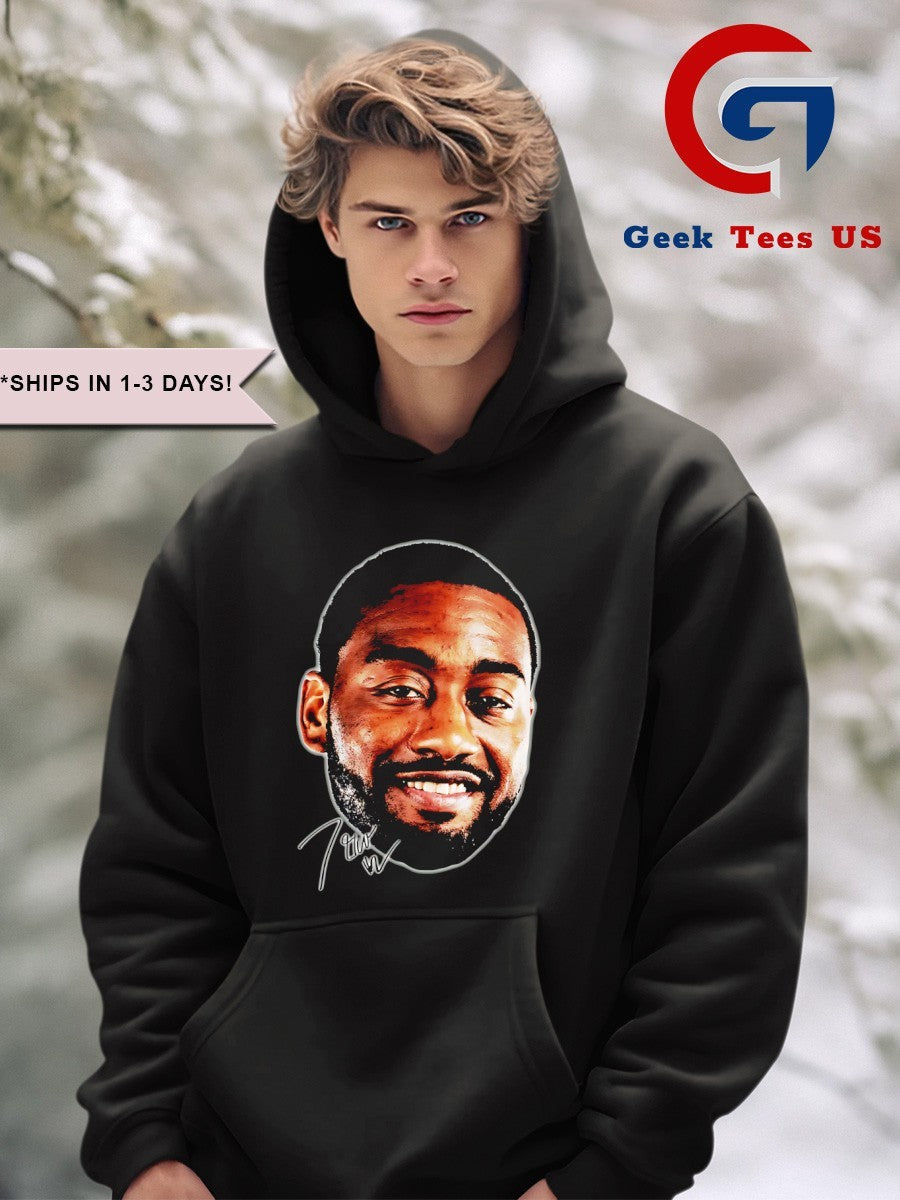 John Wall big head signature shirt