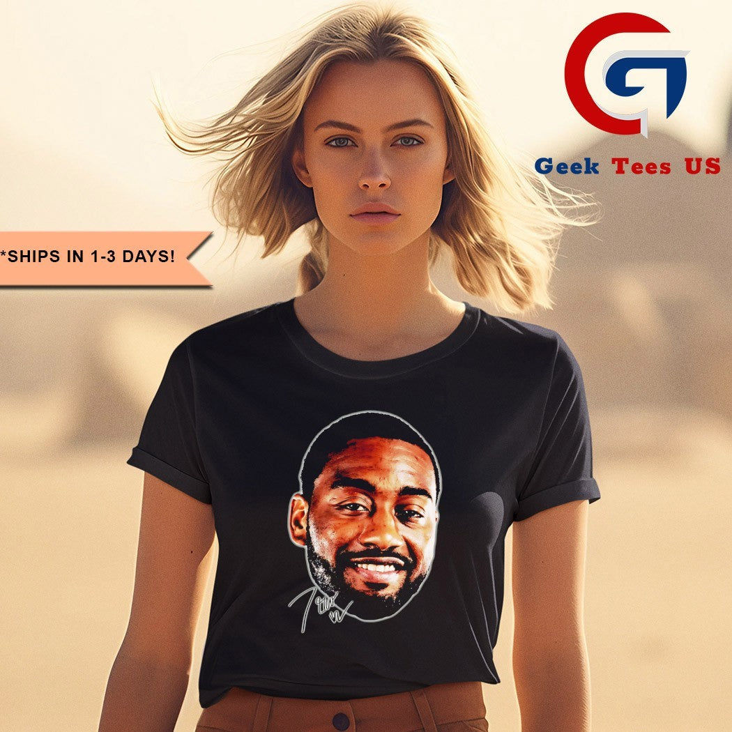 John Wall big head signature shirt