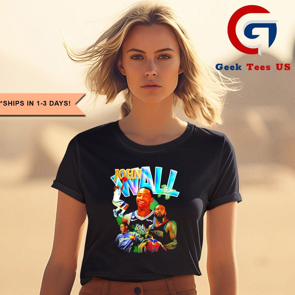John Wall player basketball graphic shirt