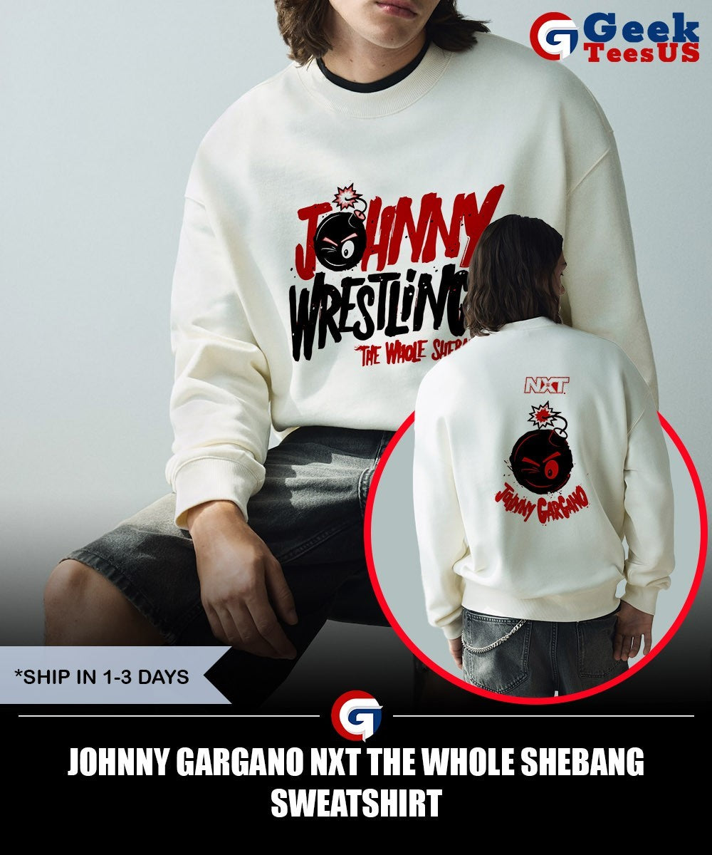 Johnny Gargano NXT the Whole Shebang shirt