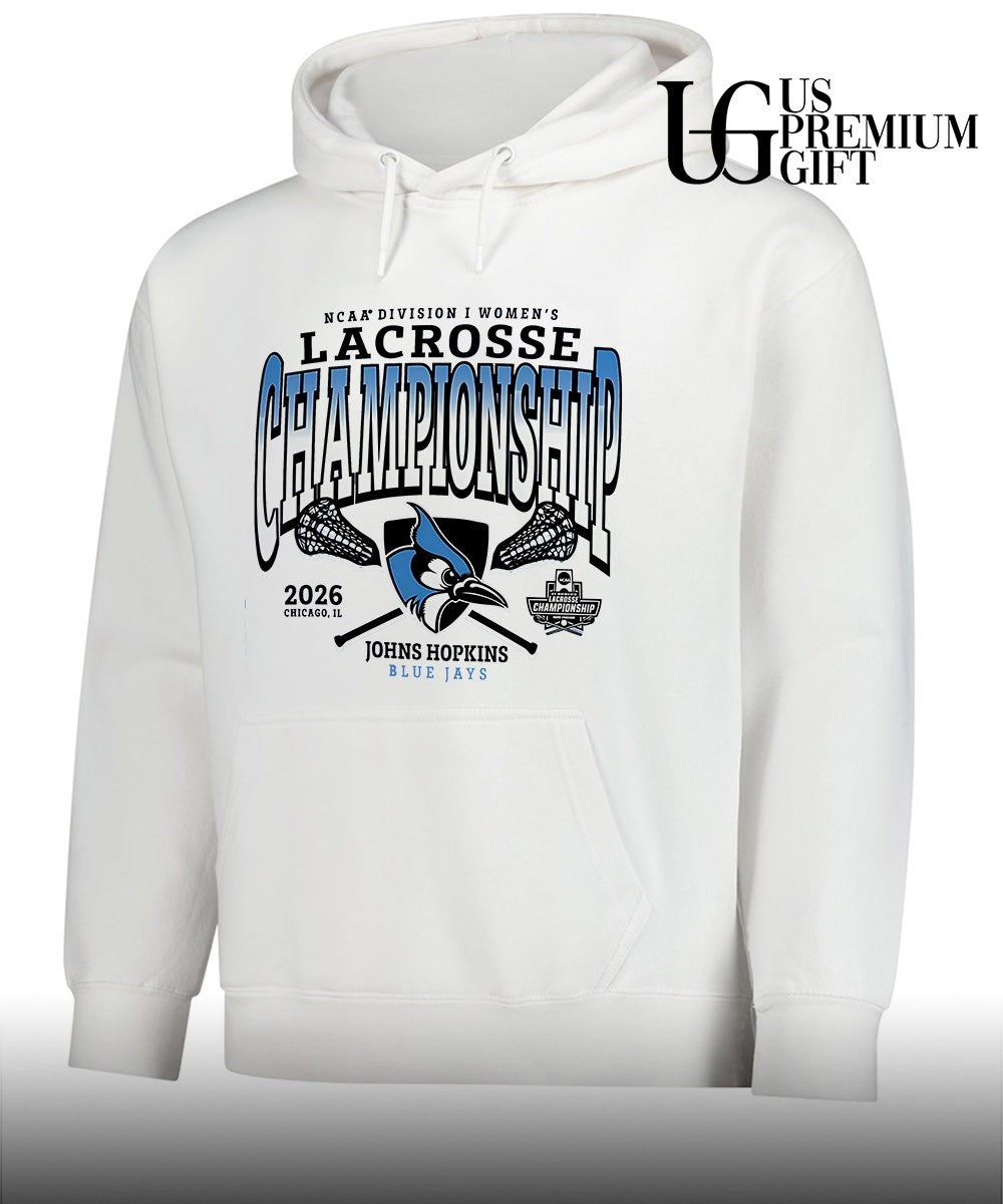 Johns Hopkins Blue Jays NCAA Division I Women’s Lacrosse Championship 2026 shirt