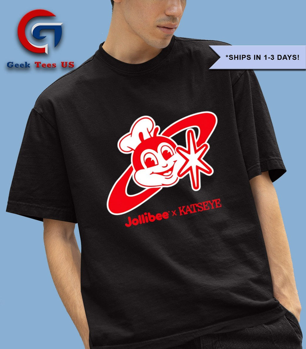 Jollibee X Katseye shared dream logo shirt