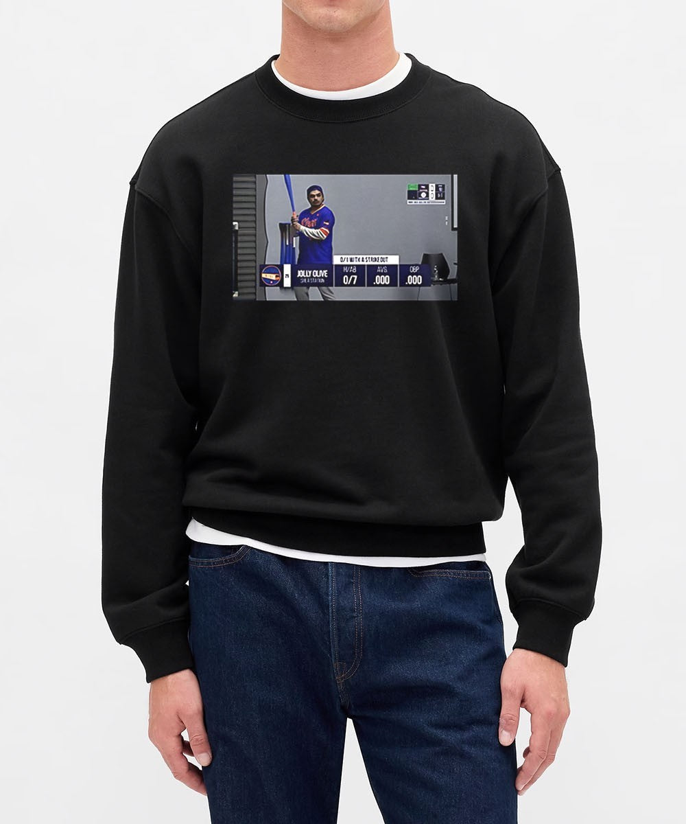 Jolly Olive Shea Station baseball shirt