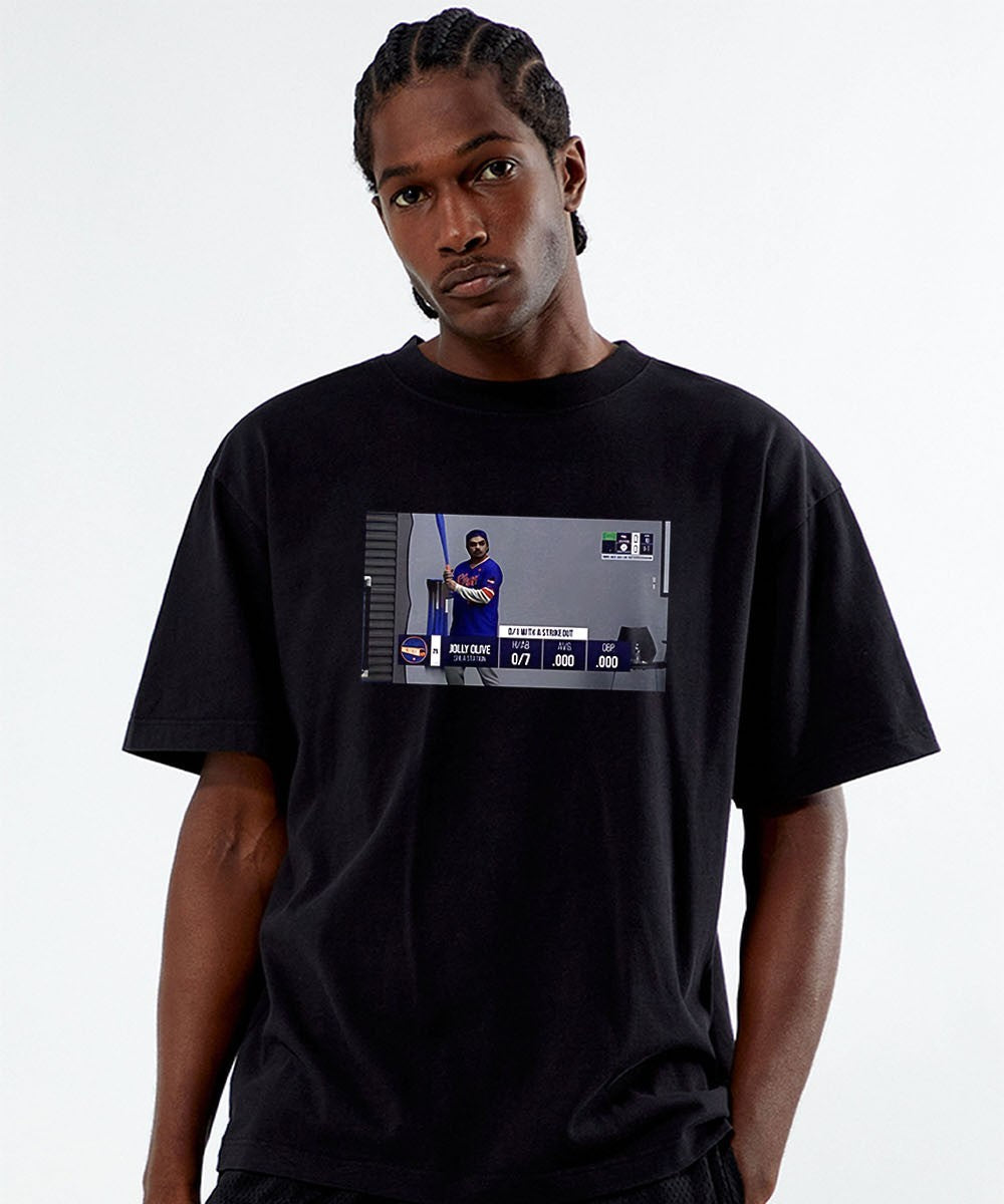 Jolly Olive Shea Station baseball shirt