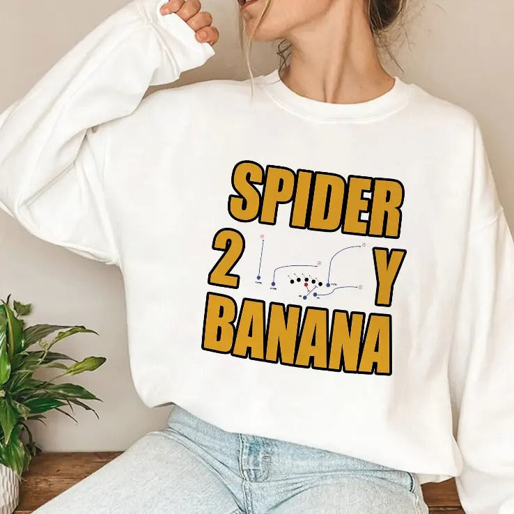 Jon Gruden Spider 2Y Banana Shirt