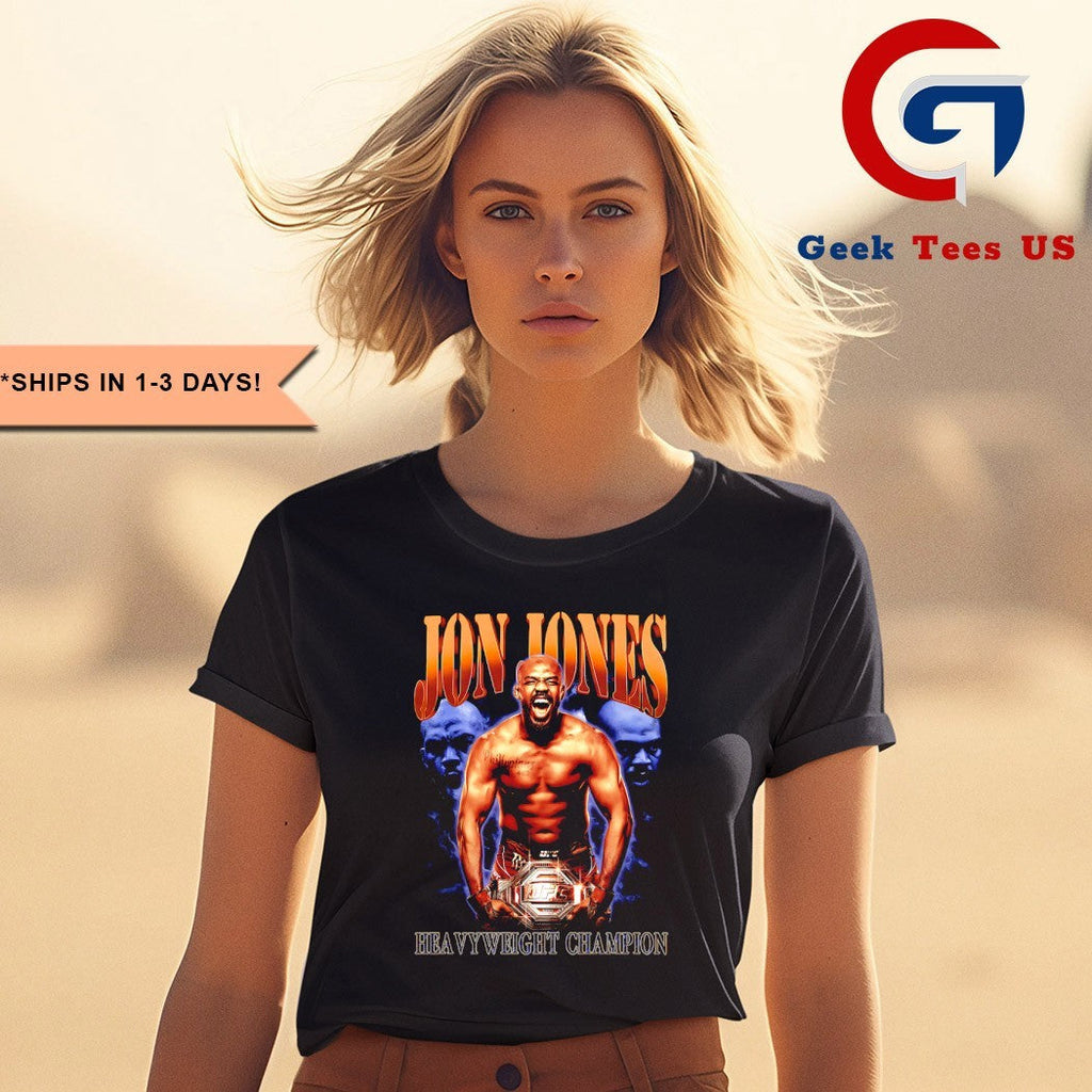 Jon Jones UFC Nashville Heavyweight Champion shirt