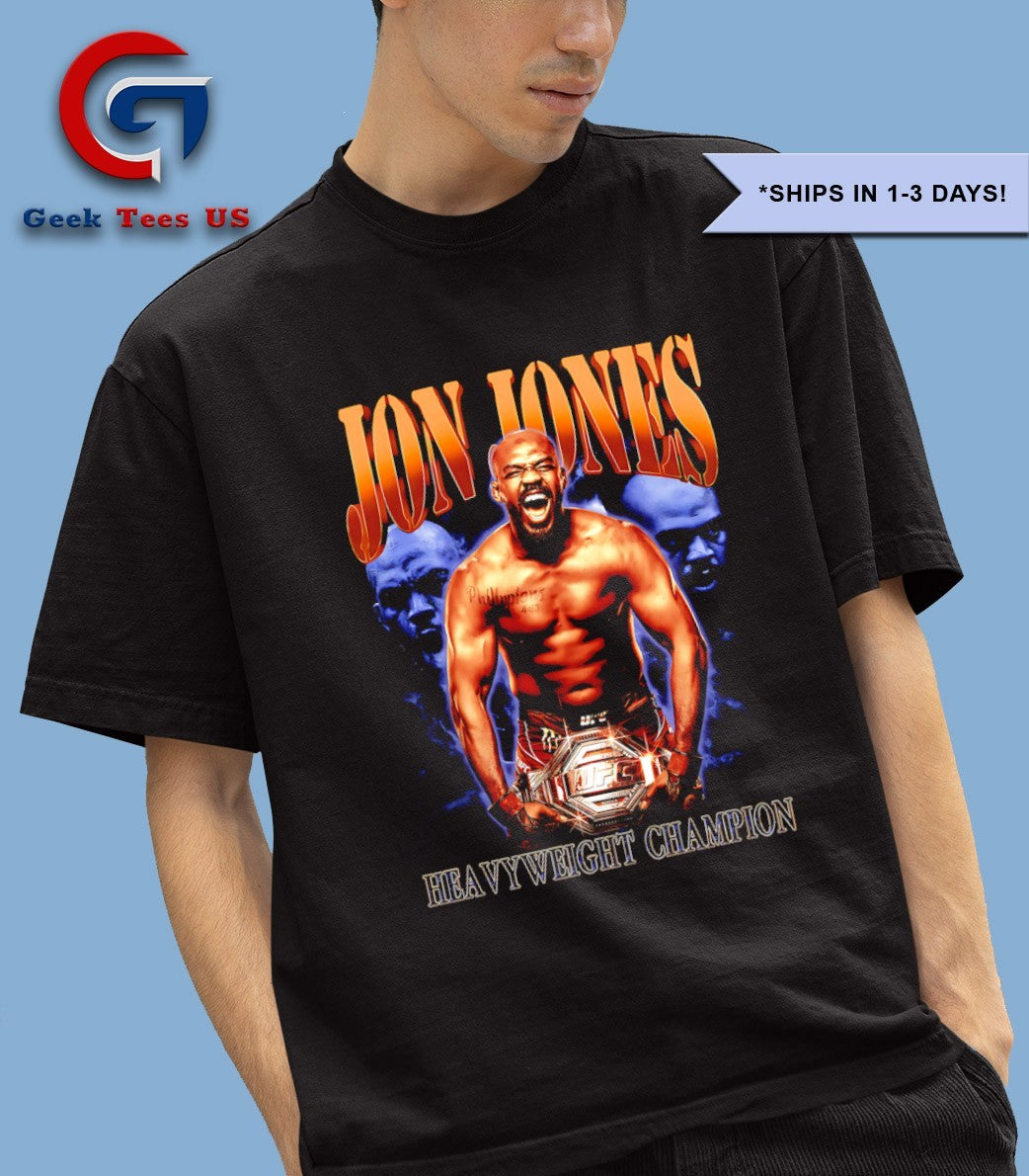 Jon Jones UFC Nashville Heavyweight Champion shirt