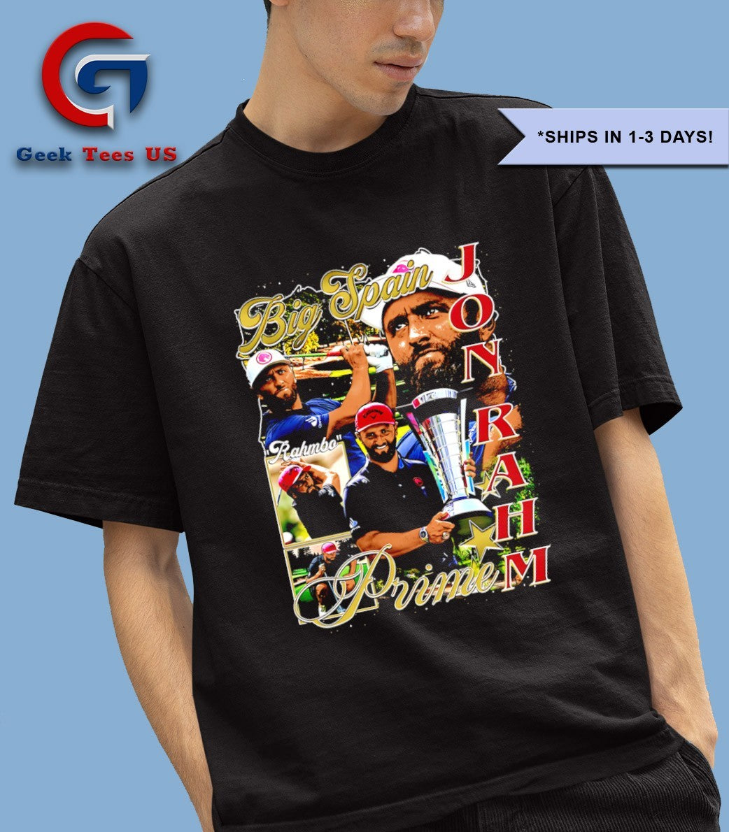 Jon Rahm Big Spain Prime graphic shirt