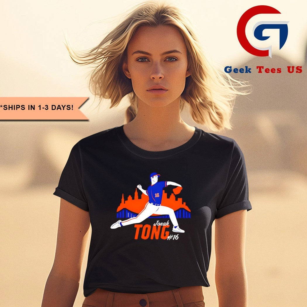 Jonah Tong Canadian Cannon King Tong New York Mets MLB shirt
