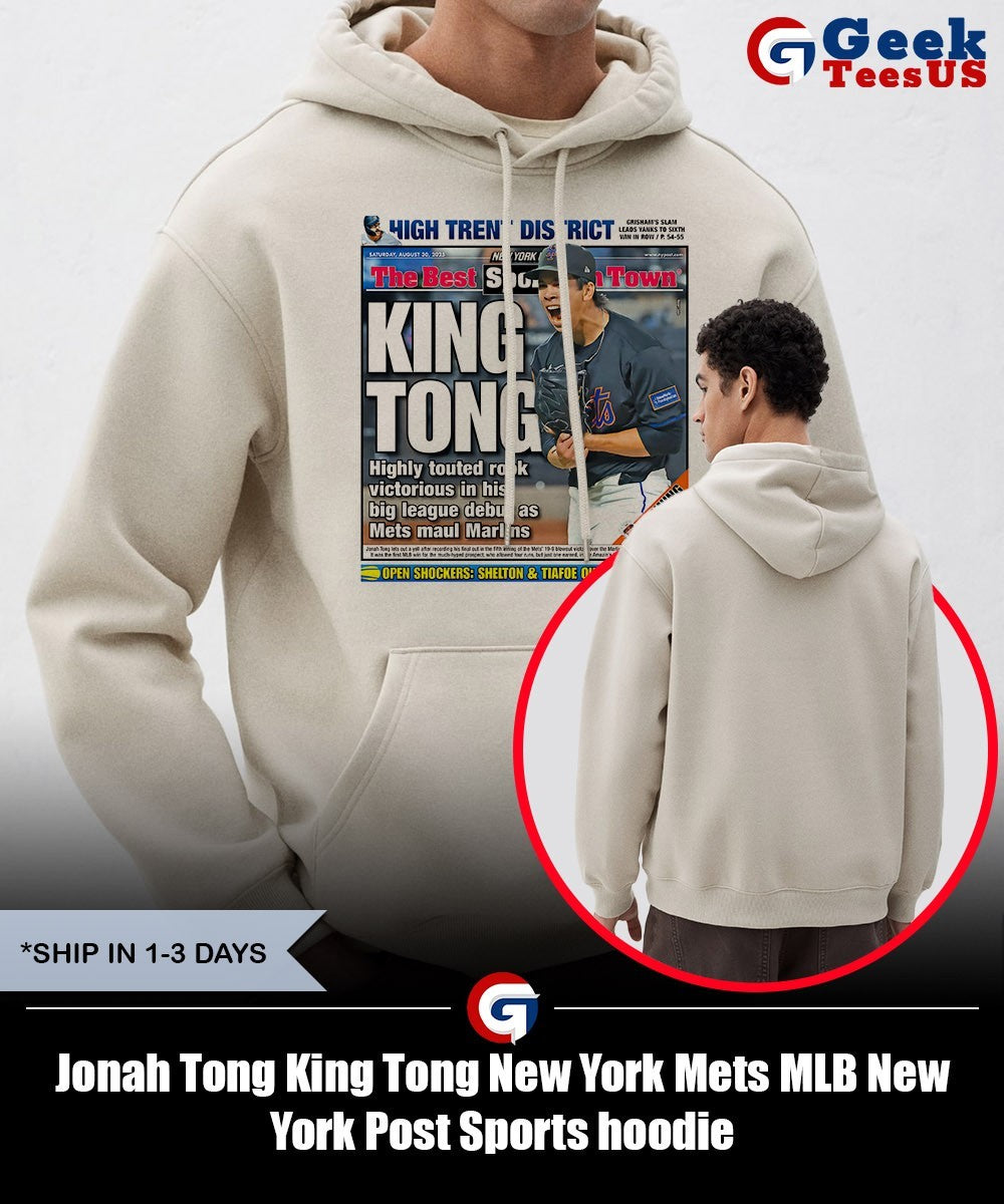 Jonah Tong King Tong New York Mets MLB New York Post Sports shirt