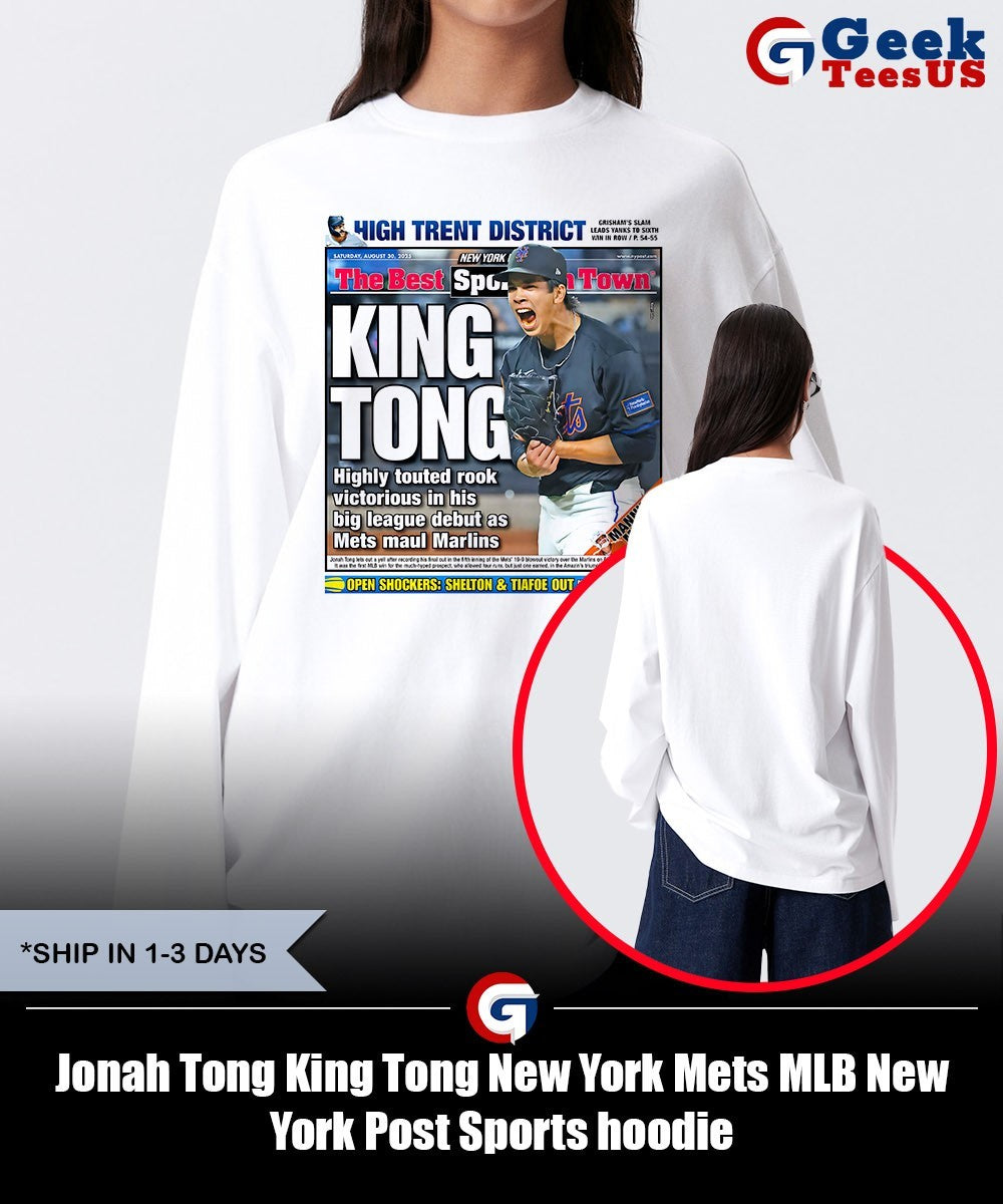 Jonah Tong King Tong New York Mets MLB New York Post Sports shirt