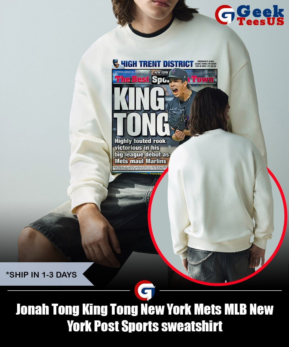 Jonah Tong King Tong New York Mets MLB New York Post Sports shirt
