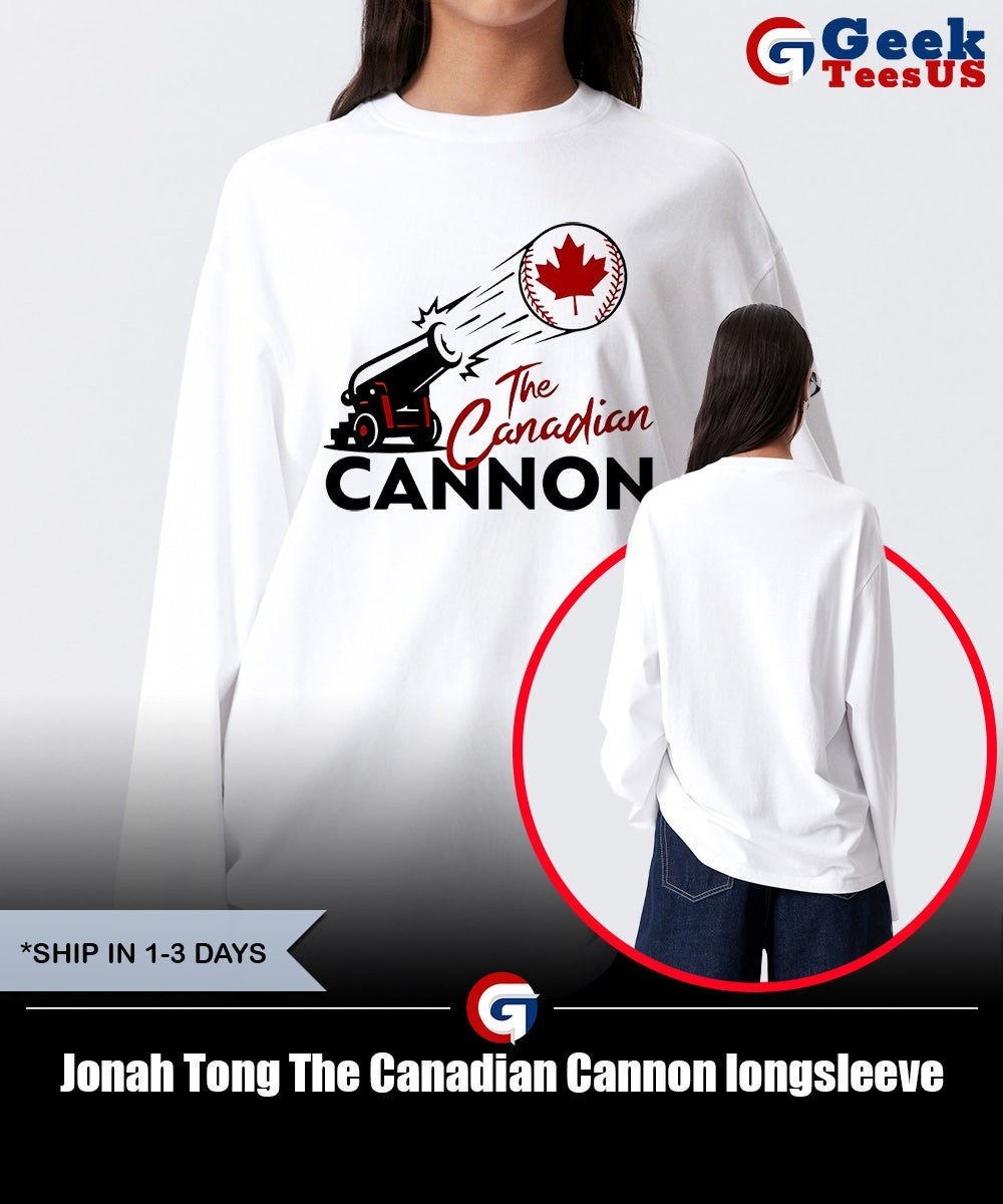 Jonah Tong The Canadian Cannon shirt