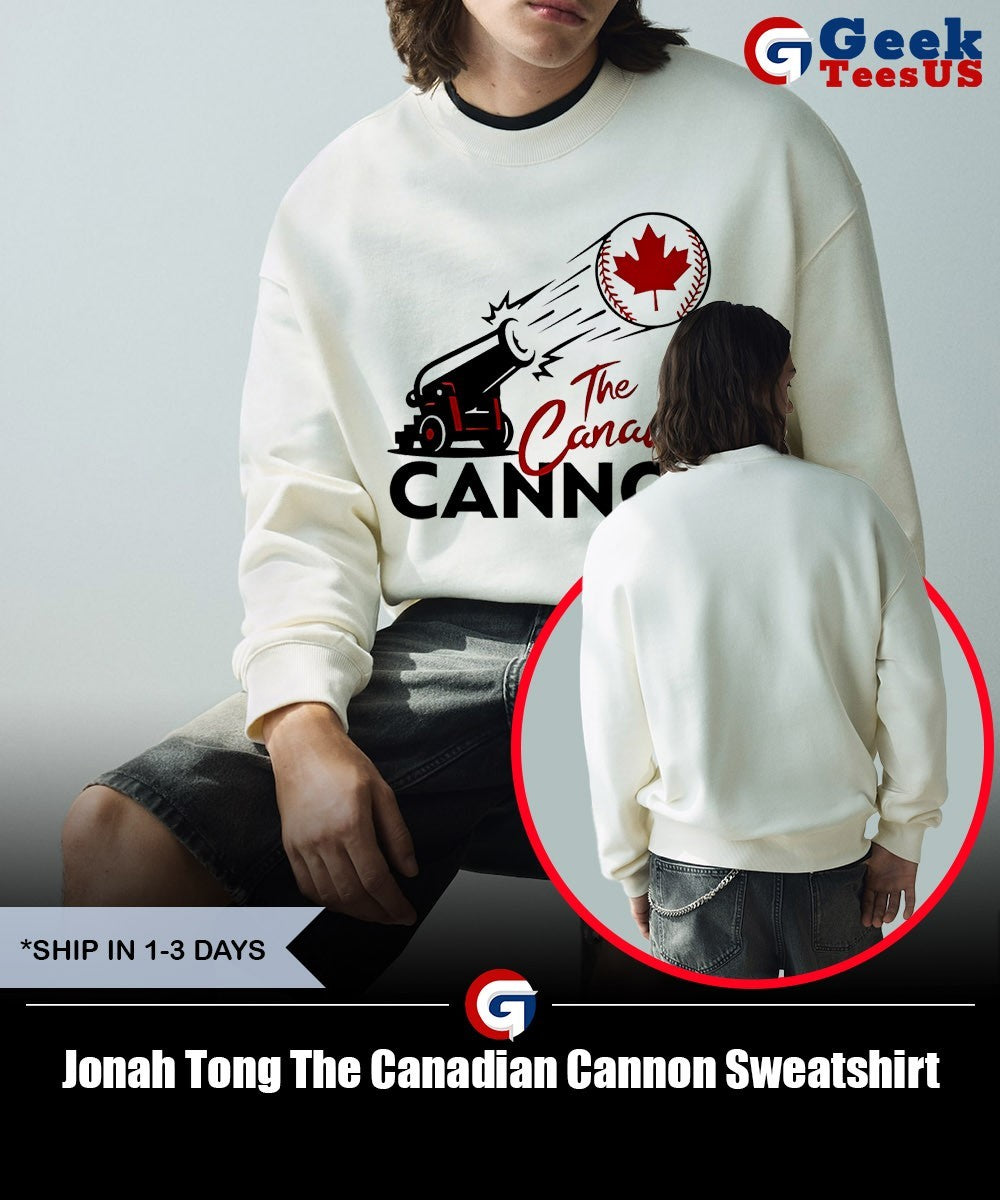 Jonah Tong The Canadian Cannon shirt