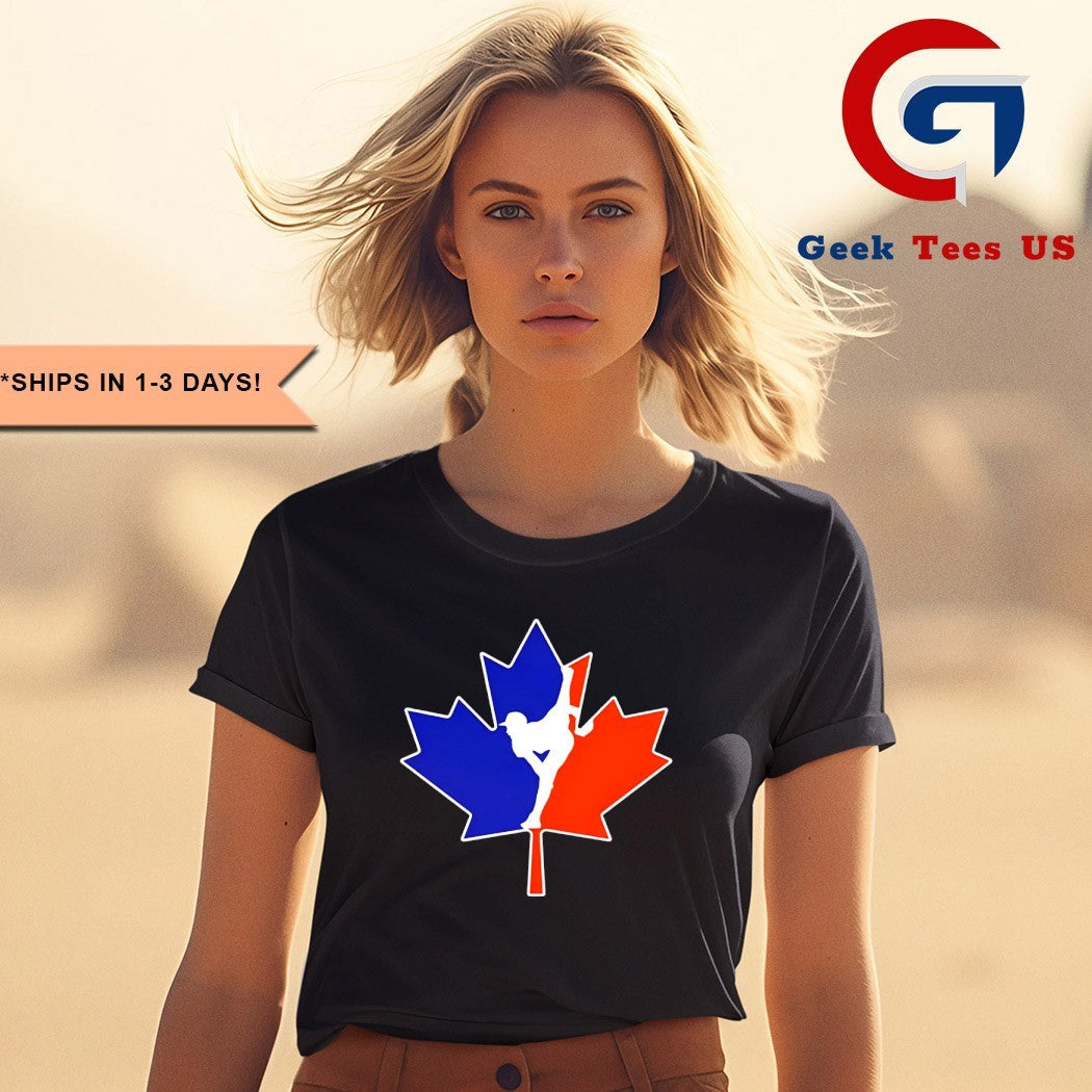 Jonah Tong x Canada flag shirt