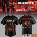 Jonas Brothers – The Burning Up Tour Baseball Jersey