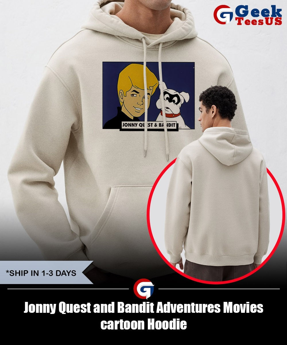 Jonny Quest and Bandit Adventures Movies cartoon shirt