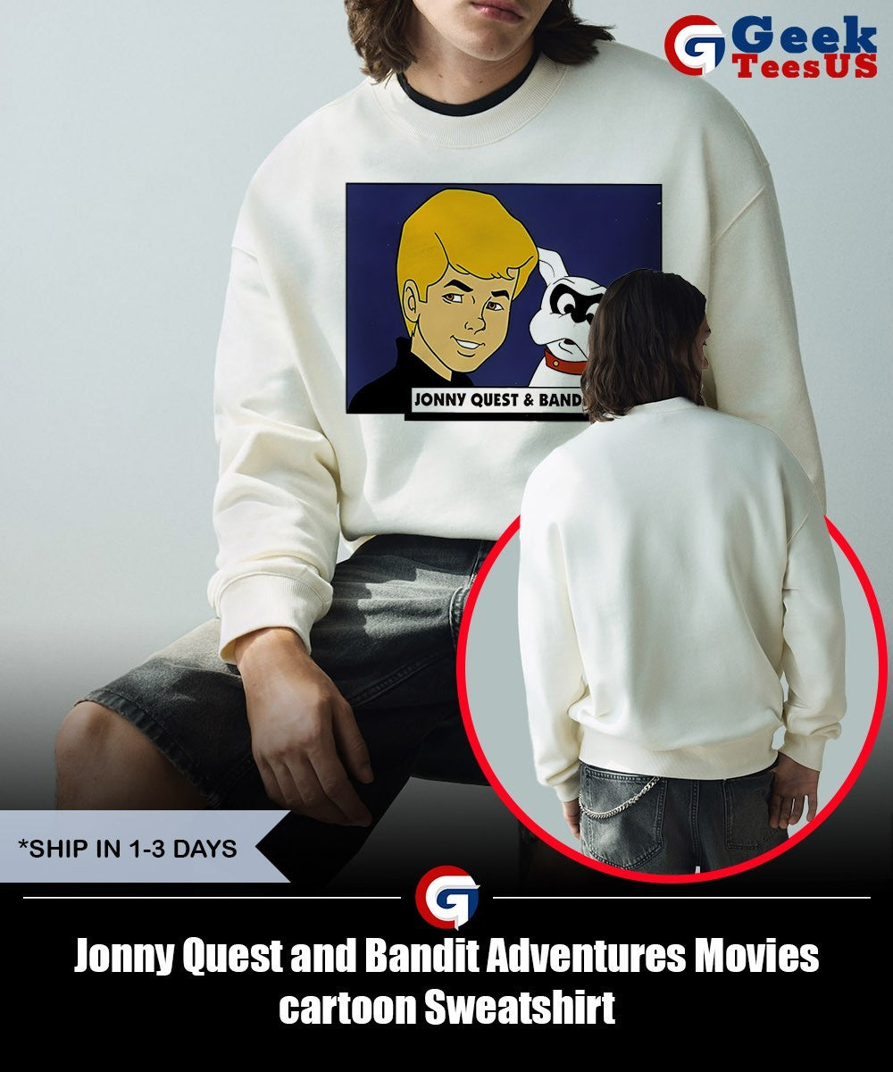 Jonny Quest and Bandit Adventures Movies cartoon shirt