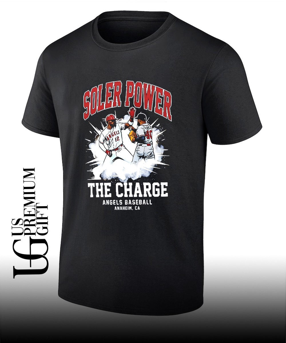 Jorge Soler Power The Charge Angels baseball shirt