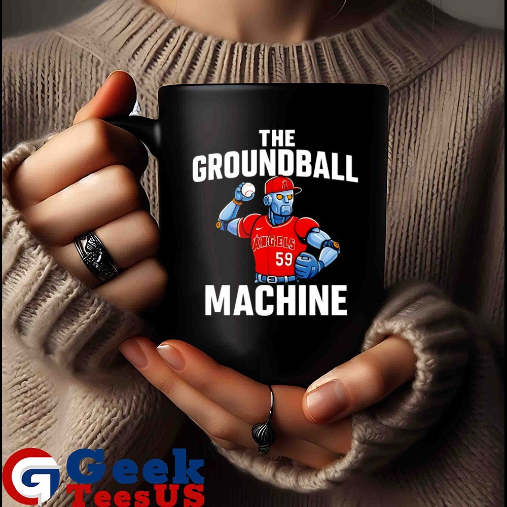 Jose Soriano Los Angeles Angels the groundball machine shirt