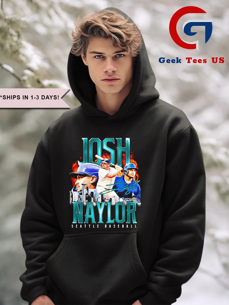 Josh Naylor Seattle Mariners MLB Flair signature shirt