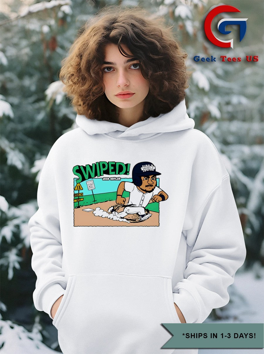 Josh Naylor Swiped Seattle Mariners MLB cartoon shirt