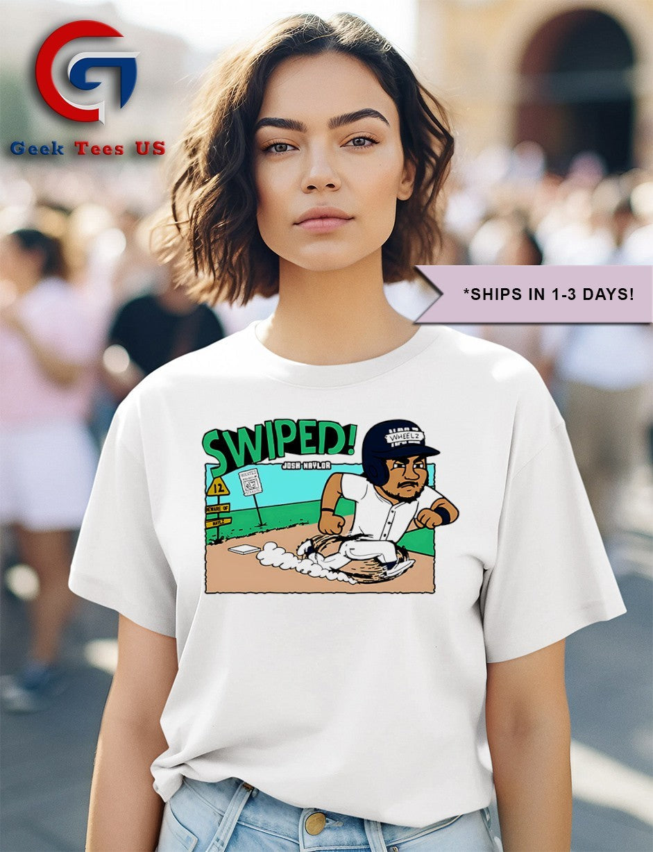 Josh Naylor Swiped Seattle Mariners MLB cartoon shirt