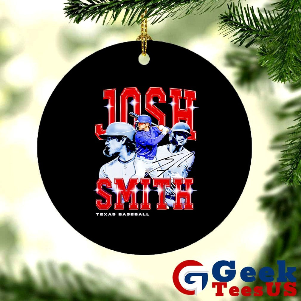 Josh Smith Texas Rangers baseball flair signature retro shirt
