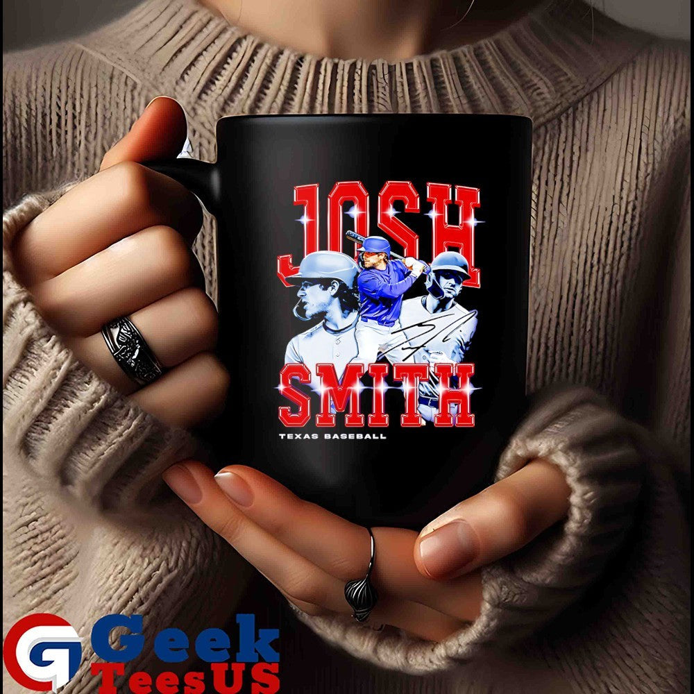 Josh Smith Texas Rangers baseball flair signature retro shirt