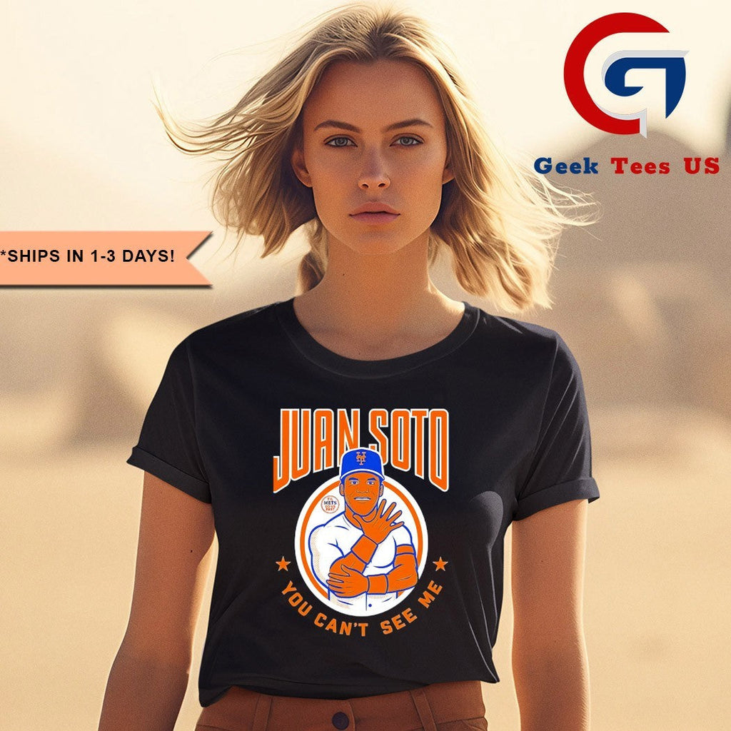 Juan Soto you can’t see me New York Mets baseball shirt