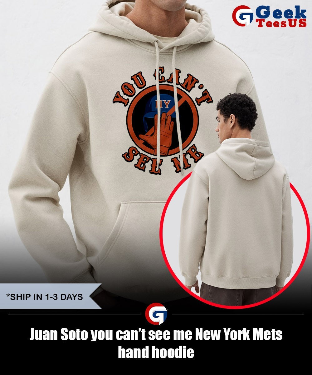 Juan Soto you can’t see me New York Mets hand shirt