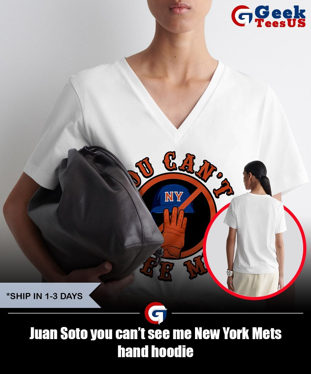 Juan Soto you can’t see me New York Mets hand shirt