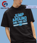 Jump Around and Find Out North Carolina Tar Heels basketball shirt